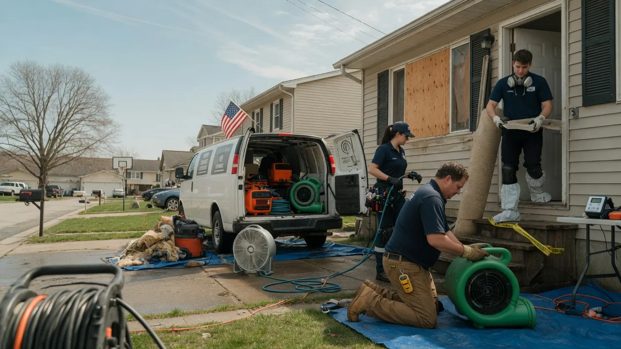 Water Damage Restoration in Canton, PA near me